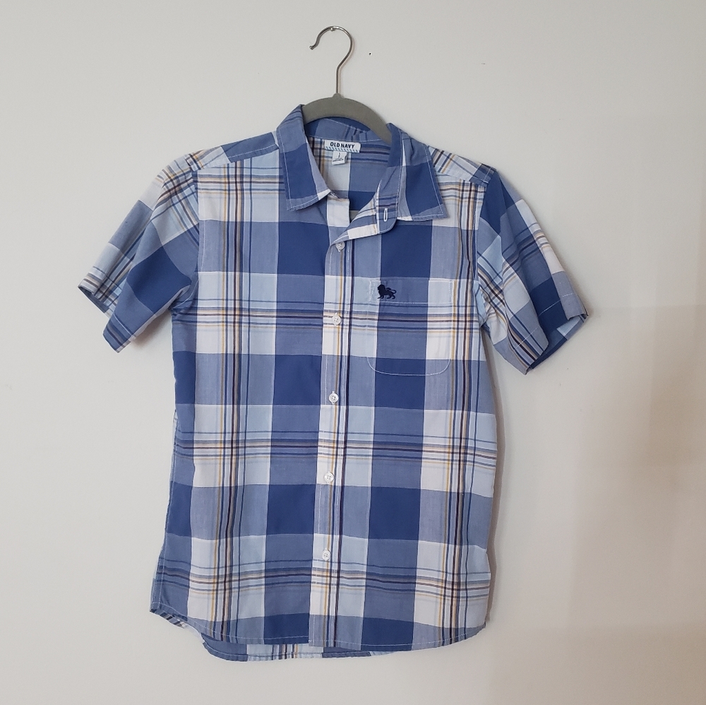 Old Navy Boys' Dress Shirt Size Large